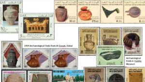 معرض تراثي نادر يوثق تاريخ الإمارات بطوابع بريدية قديمة