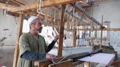 النسيج اليدوي في الصعيد