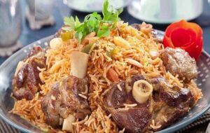 طبق الكبسة