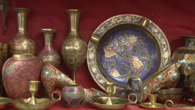 فن النقش على المعادن