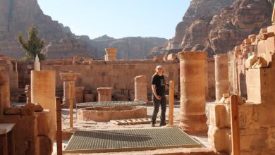 الكنيسة البيزنطية في قلب البتراء