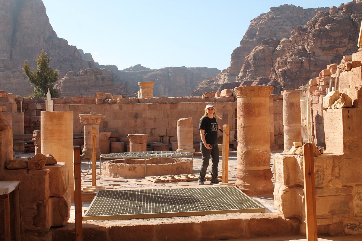 الكنيسة البيزنطية في قلب البتراء