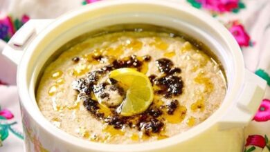 طبق الهريس الخليجي