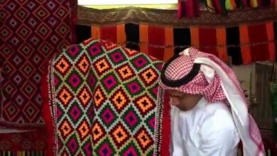 البرد اليماني المخطط بالألوان