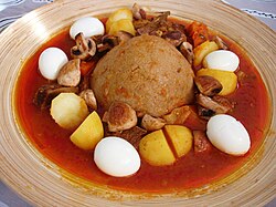 الكسكسي الليبي "بالطبيخ"