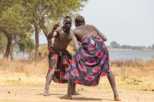 المصارعة النوبية