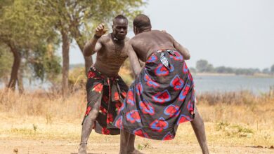 المصارعة النوبية