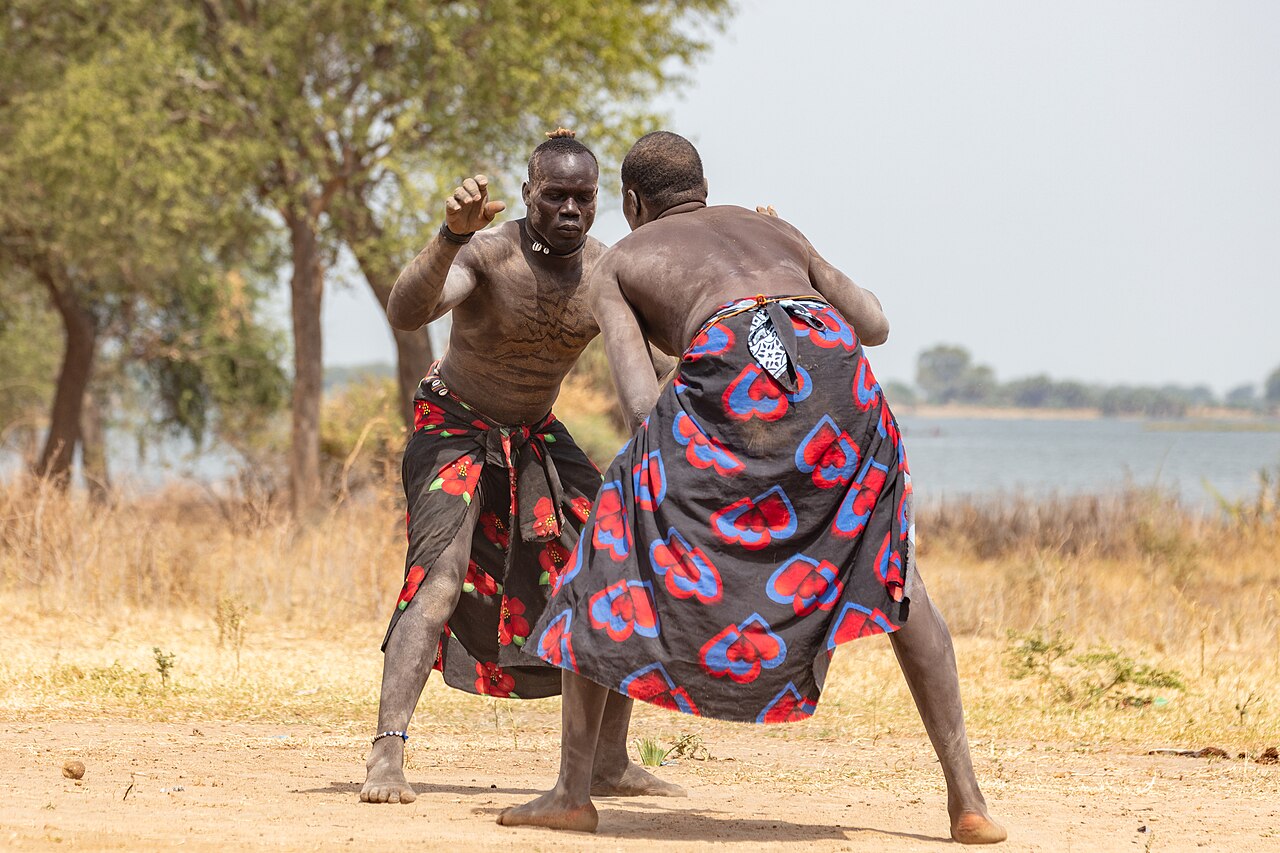 المصارعة النوبية